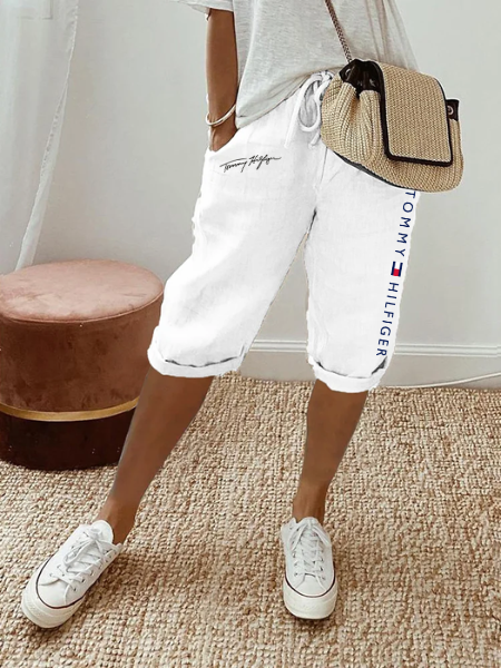 Pantalones cortos de algodón para mujer
