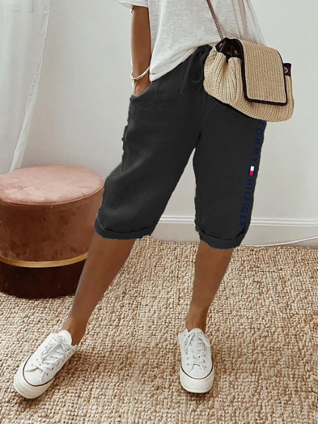 Pantalones cortos de algodón para mujer