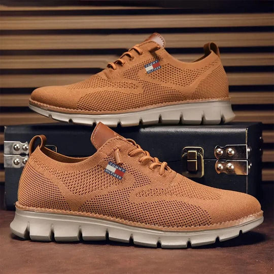 Zapatos ortopédicos modernos con malla